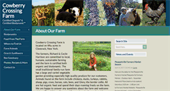 Desktop Screenshot of cowberrycrossingfarm.com